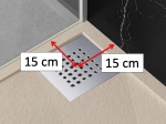 Receveur de douche, sur mesure : Largeur 100 à 300 cm x l. 70 à 150 cm. Bac à douche en résine Akrytan® anti glissant, finition misse, 10 couleurs, Livraison offerte et rapide